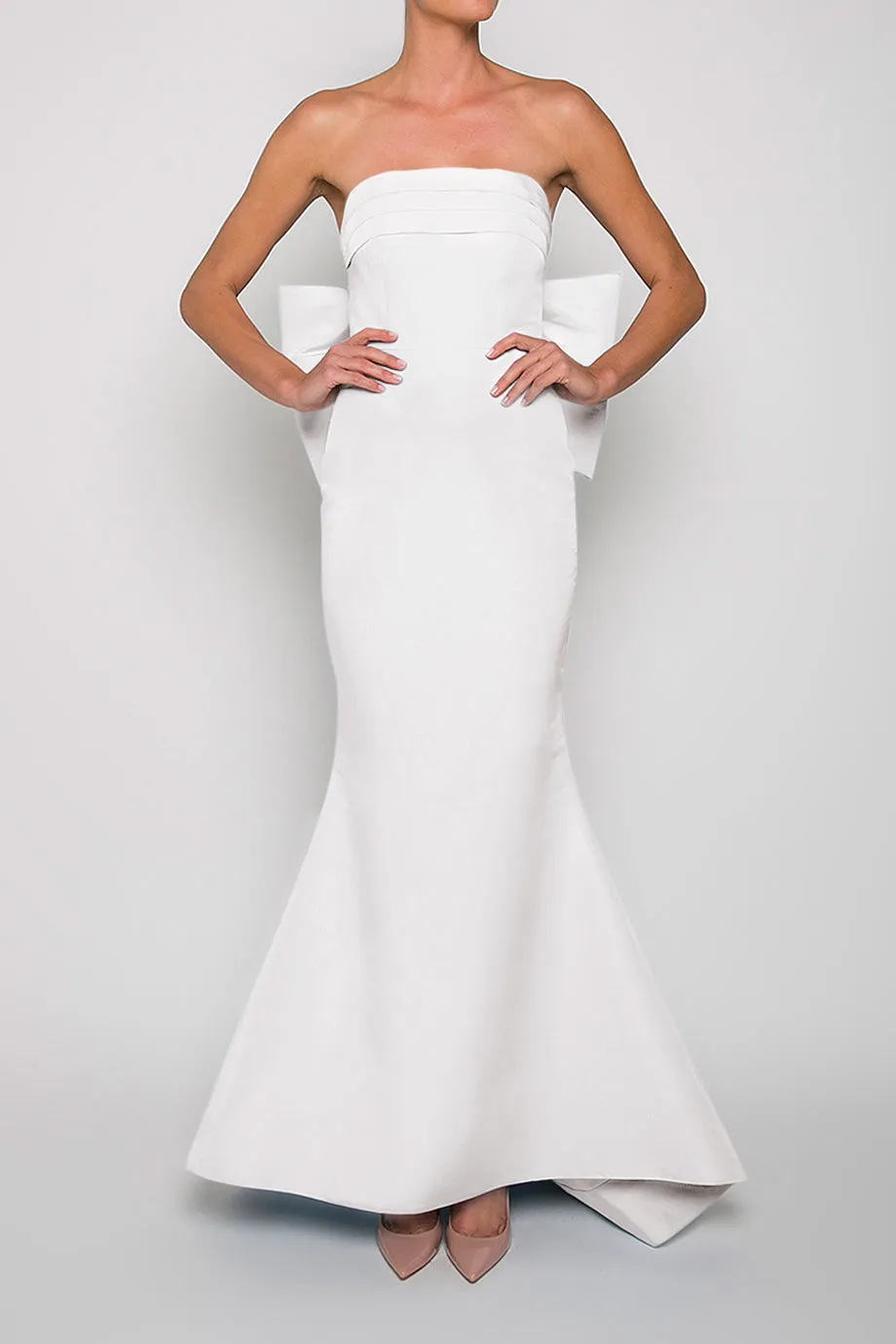 Margaret Silk Faille Mermaid Gown