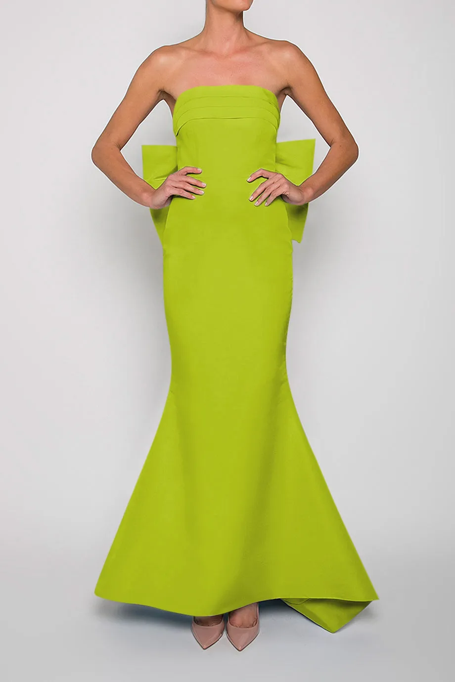 Margaret Silk Faille Mermaid Gown