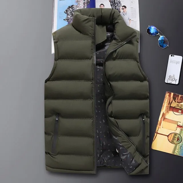 Men Vest Sleeveless Jacket 8xl