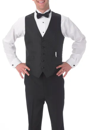 Men's Full Back Diamond Leaf Print Vest