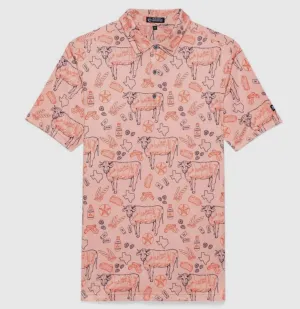 Men’s TEXAS BBQ Moisture Wicking Shirt