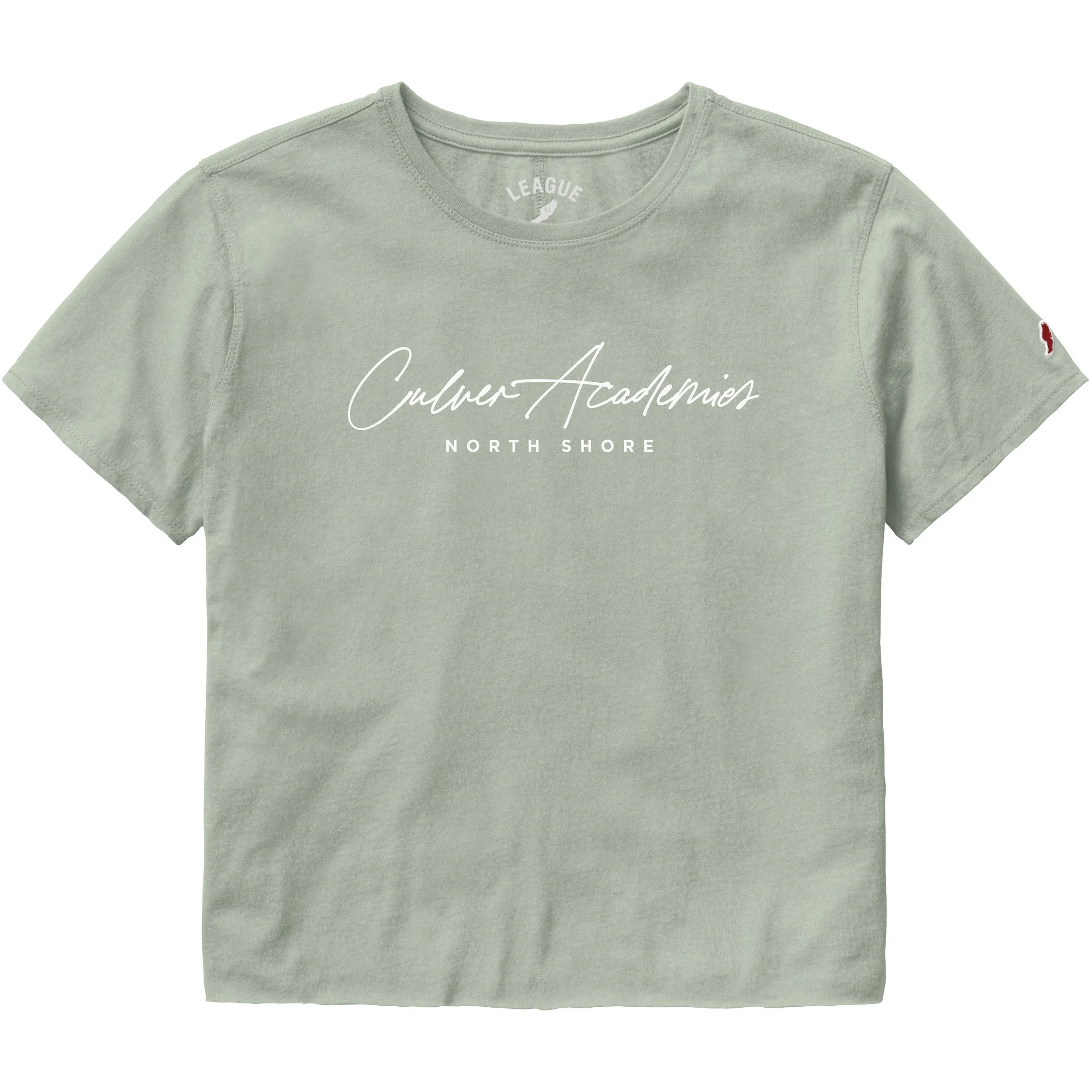 North Shore Clothesline Tee - Washed Sage