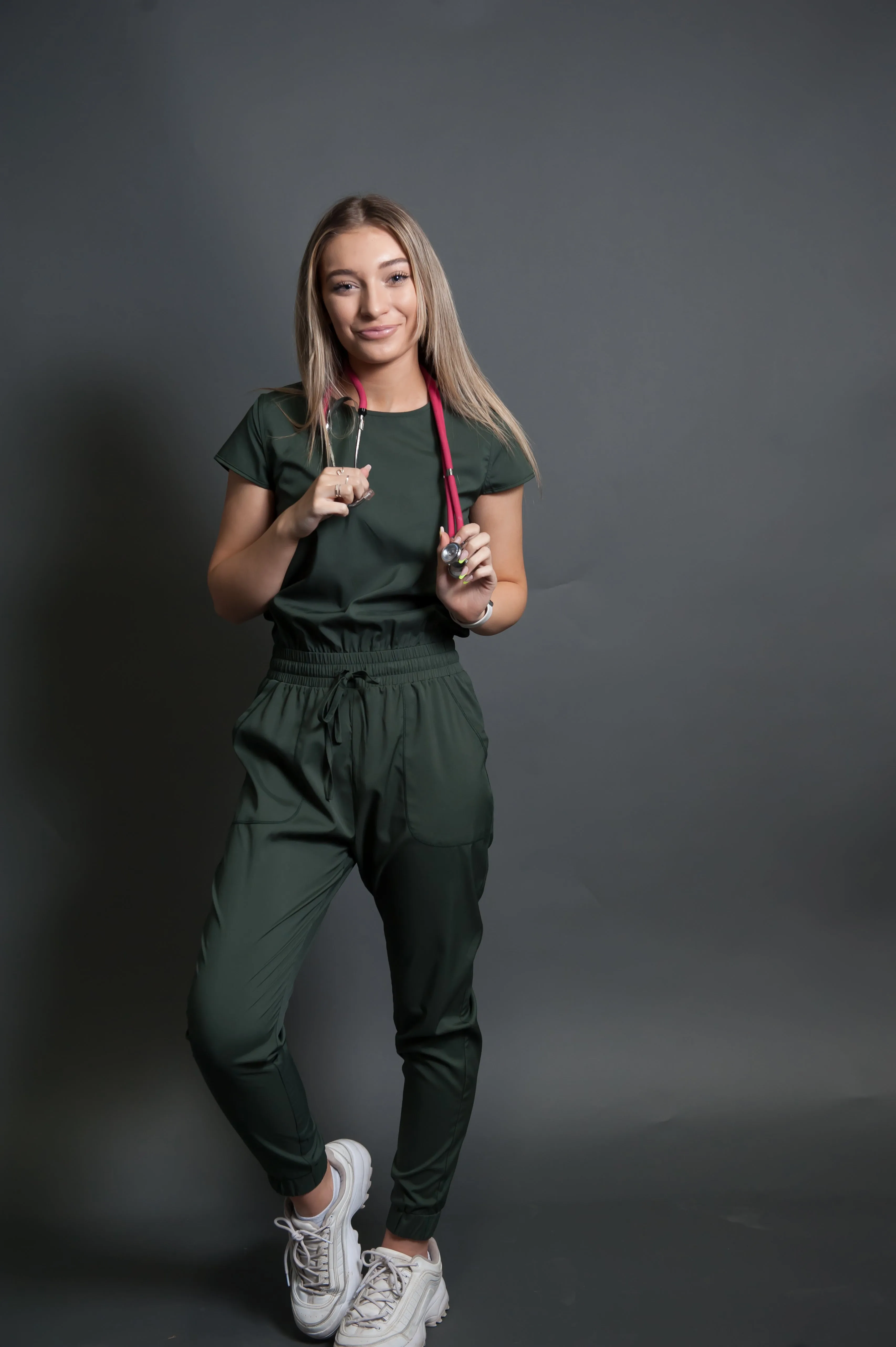 One-Piece Scrubsuit in Green