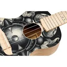 Ortega Art Series Concert Ukulele  - Catalpa Birds