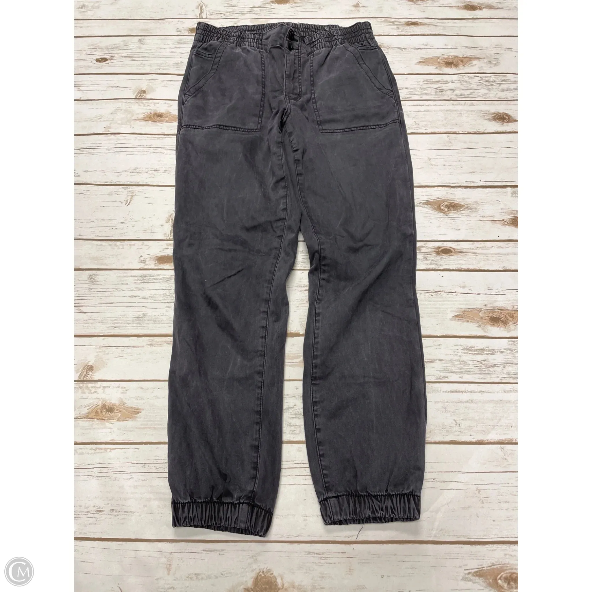 Pants Joggers By American Eagle In Black Denim, Size: 12