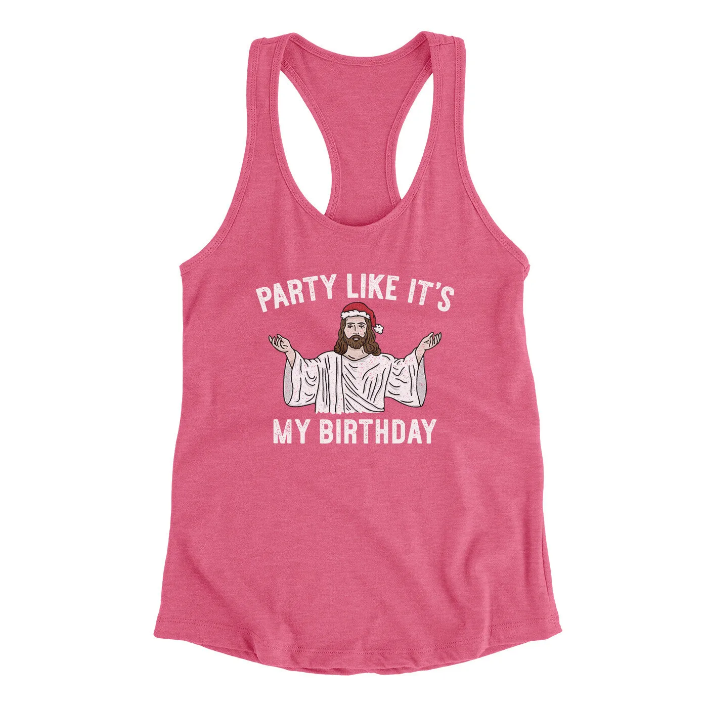 Party Like It's My Birthday Women's Racerback Tank