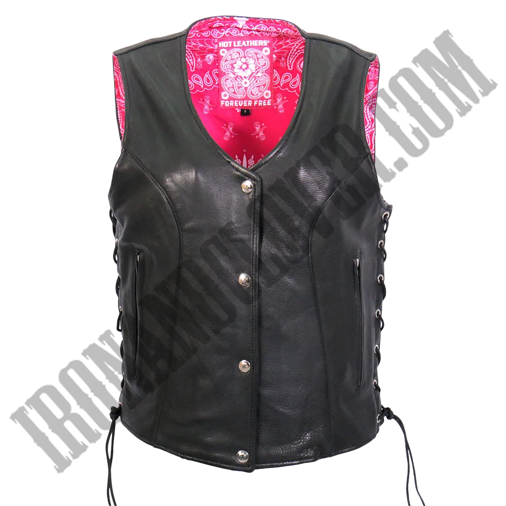 Pink Paisley Vest
