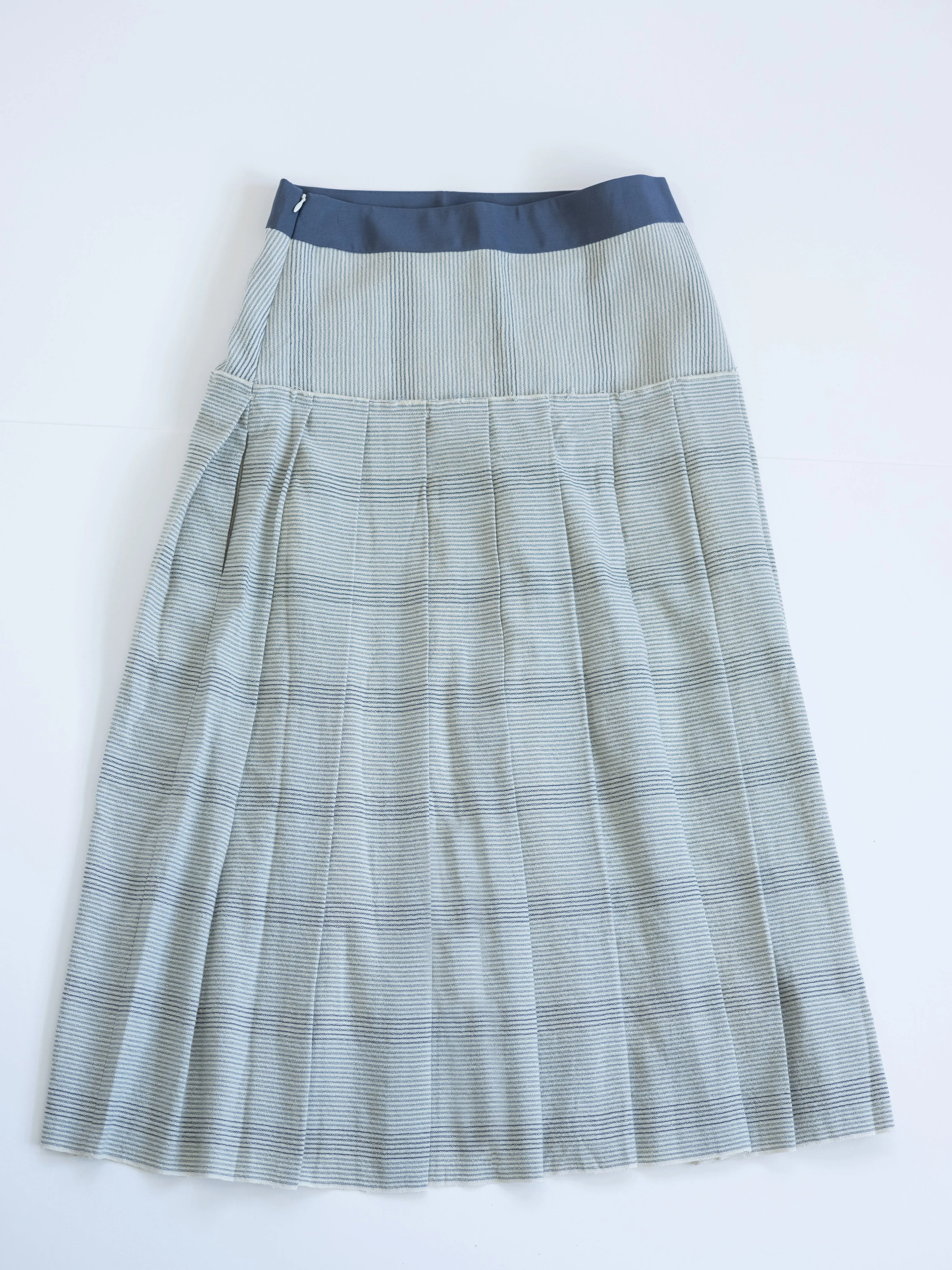 Pleated Skirt in Wool