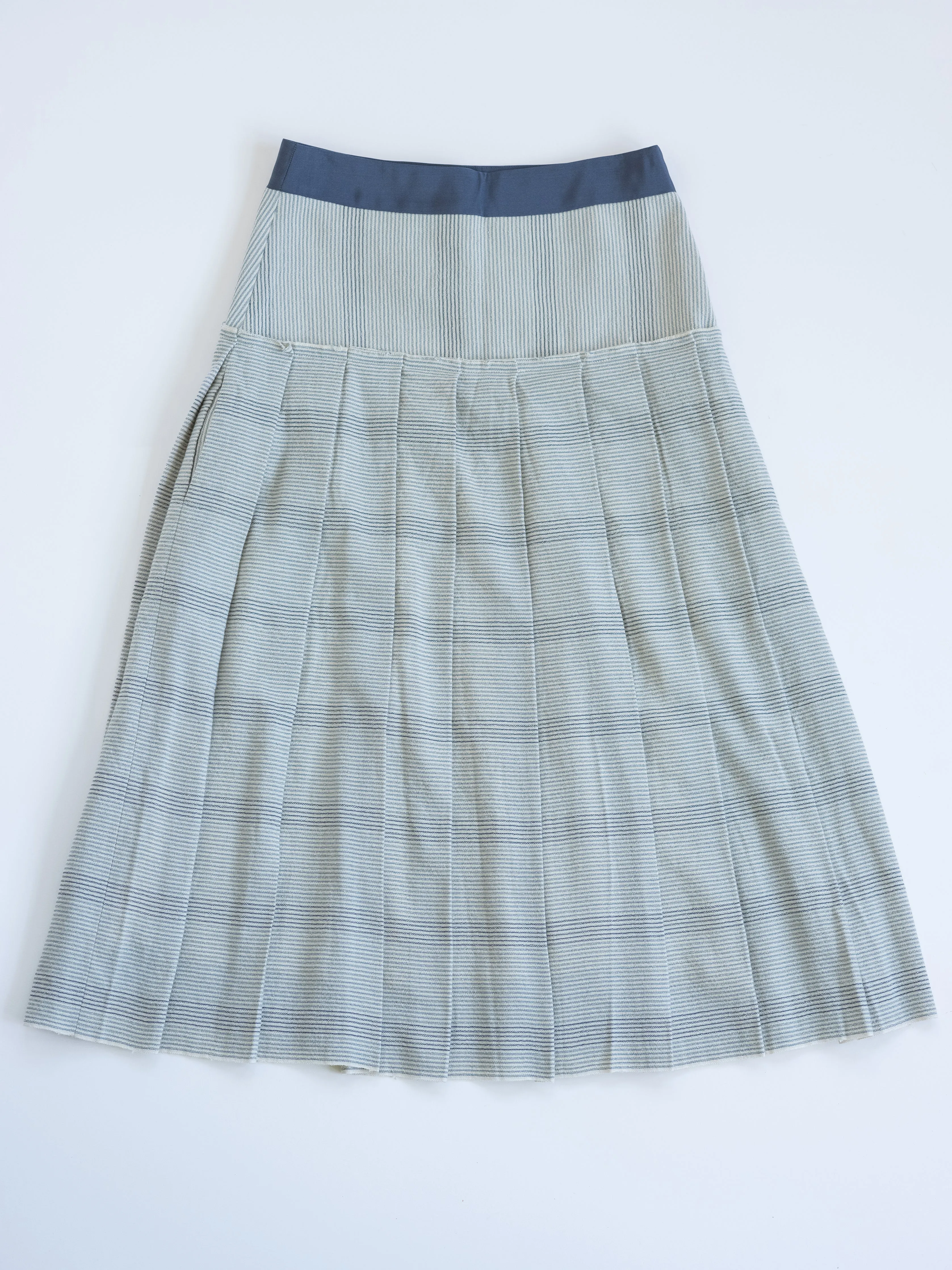 Pleated Skirt in Wool