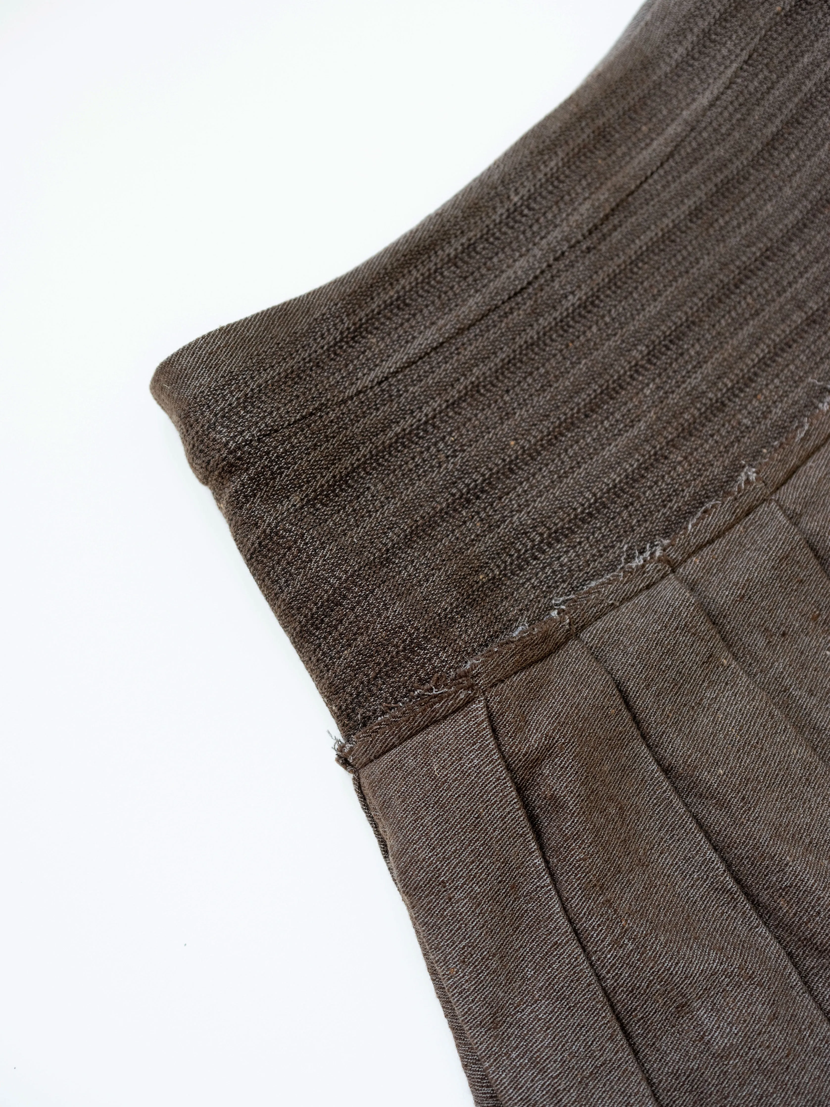 Pleated Skirt in Wool