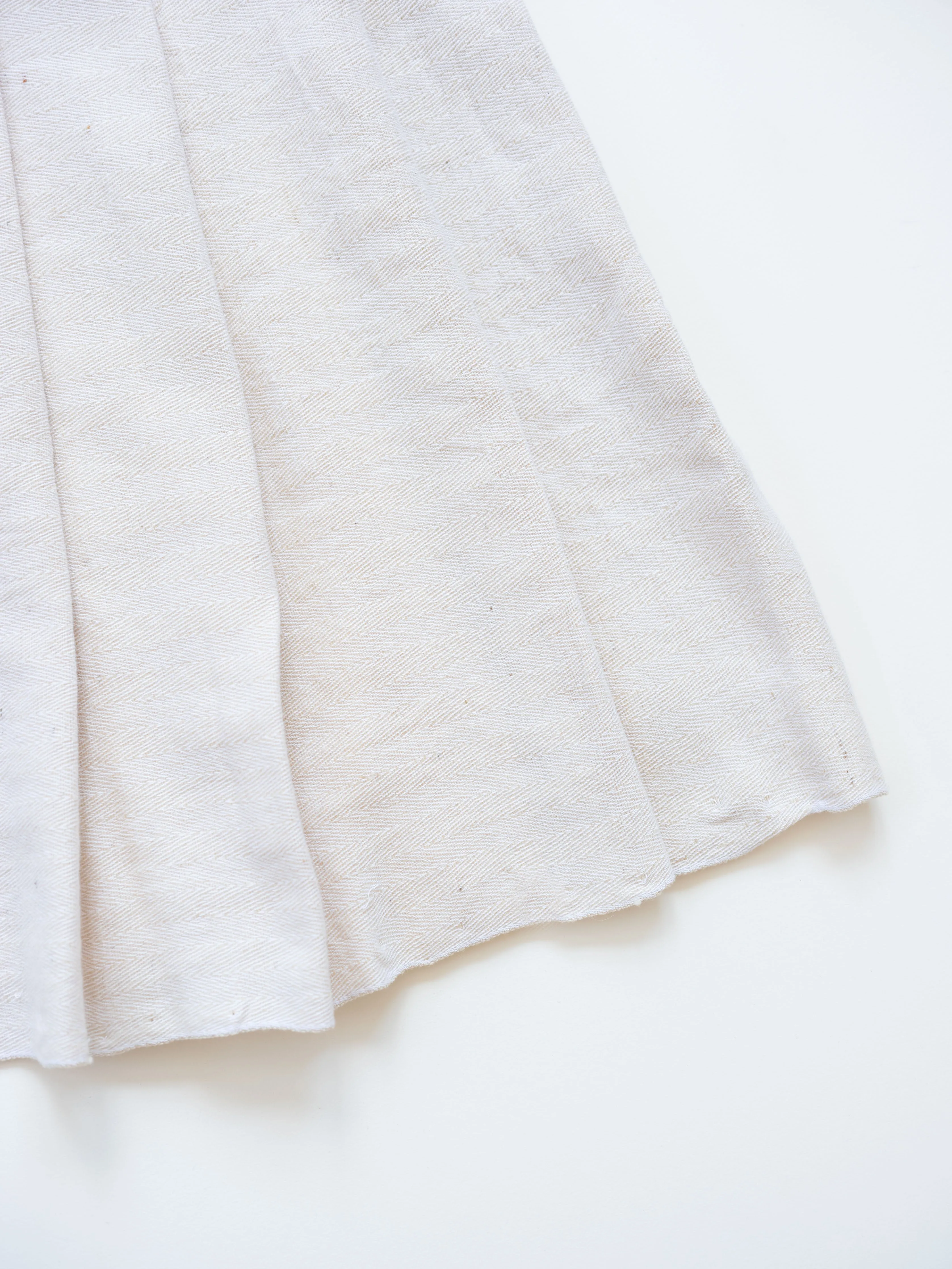 Pleated Skirt in Wool