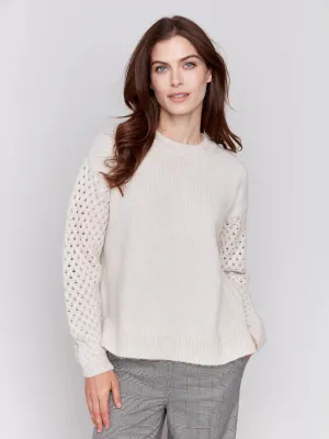 Plushy Net Stitch Sweater