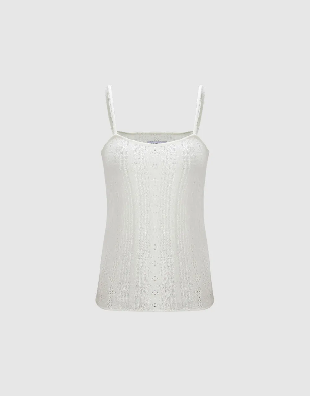 Pointelle Knitted Camisole