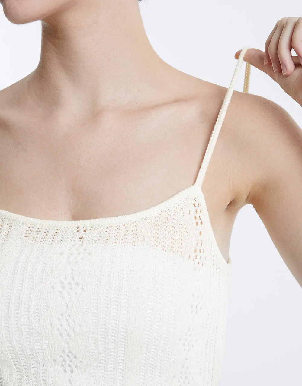 Pointelle Knitted Camisole