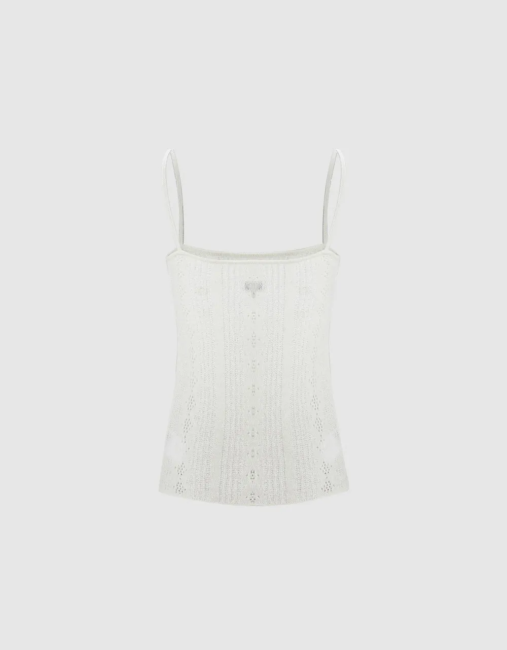 Pointelle Knitted Camisole