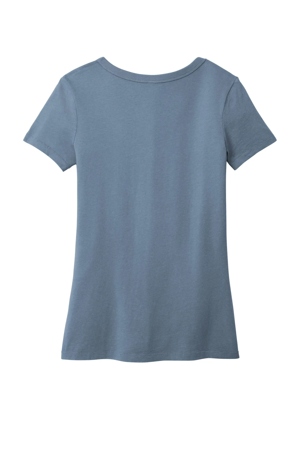 Port & Company Women's Beach Wash Garment-Dyed V-Neck Tee LPC099V Faded Denim