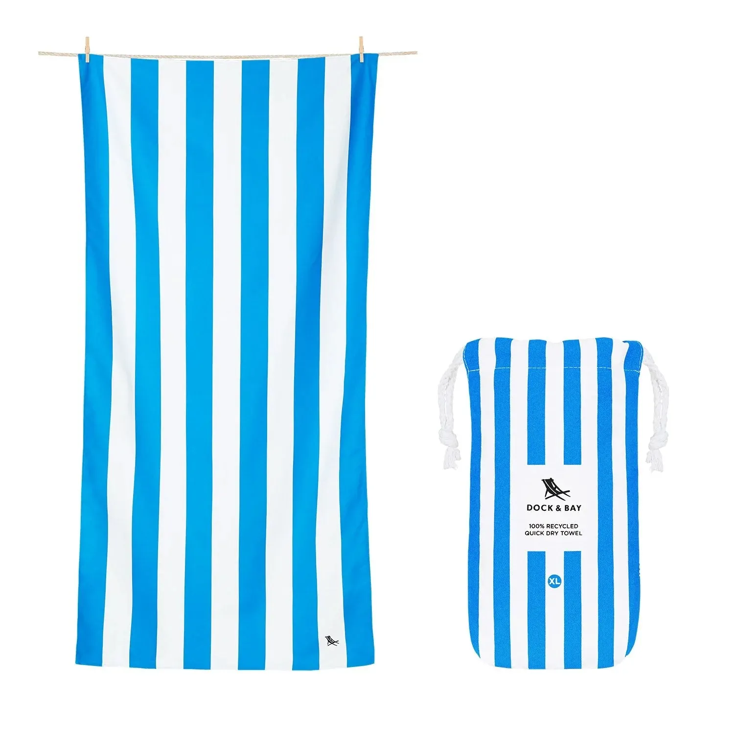 Quick Dry Towels XL (Bondi Blue)