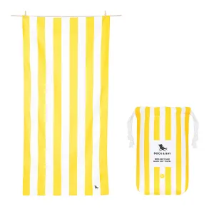 Quick Dry Towels XL (Boracay Yellow)