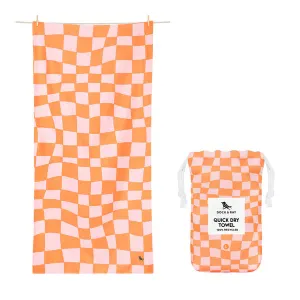 Quick Dry Towels XL (Groovy Check)