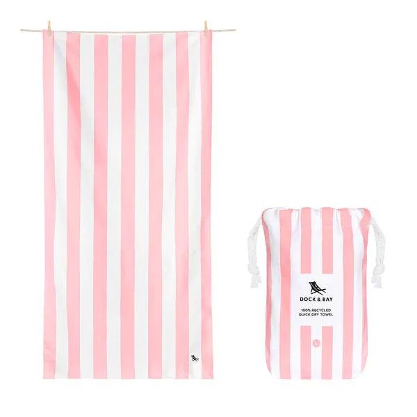 Quick Dry Towels XL (Malibu Pink)