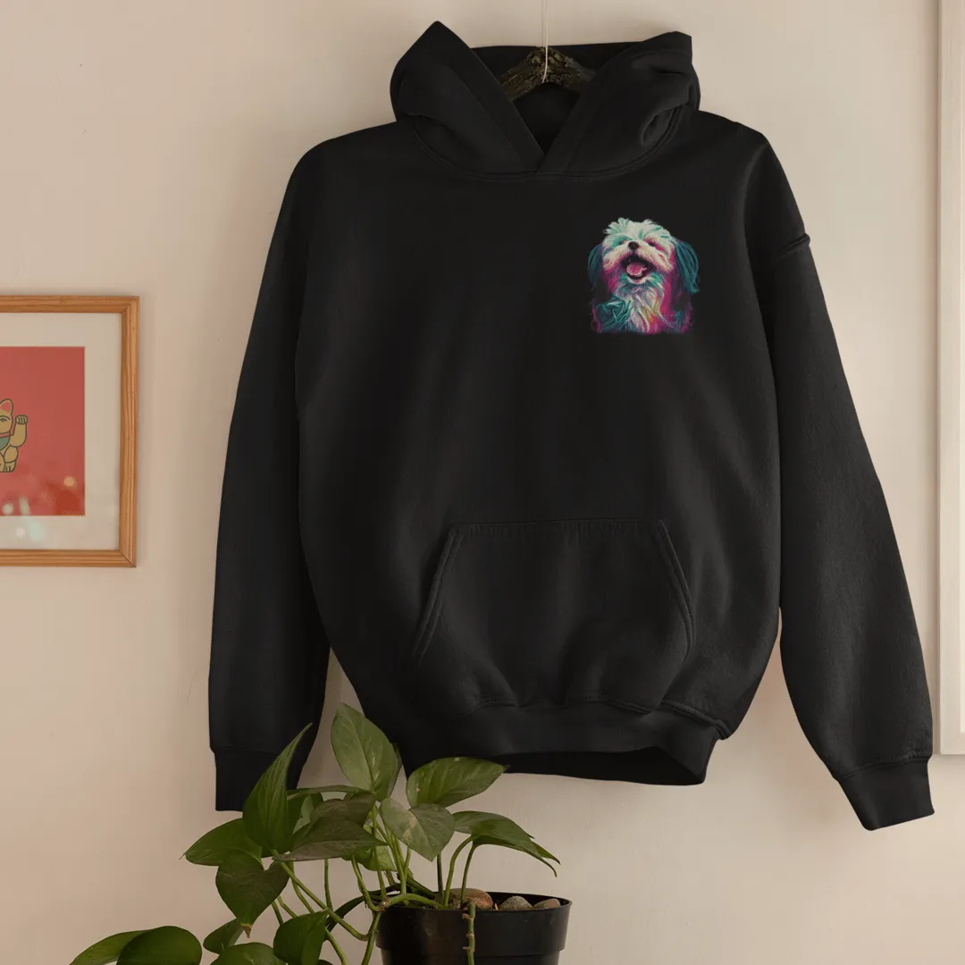 "Happy"  Custom Unisex Hoodie
