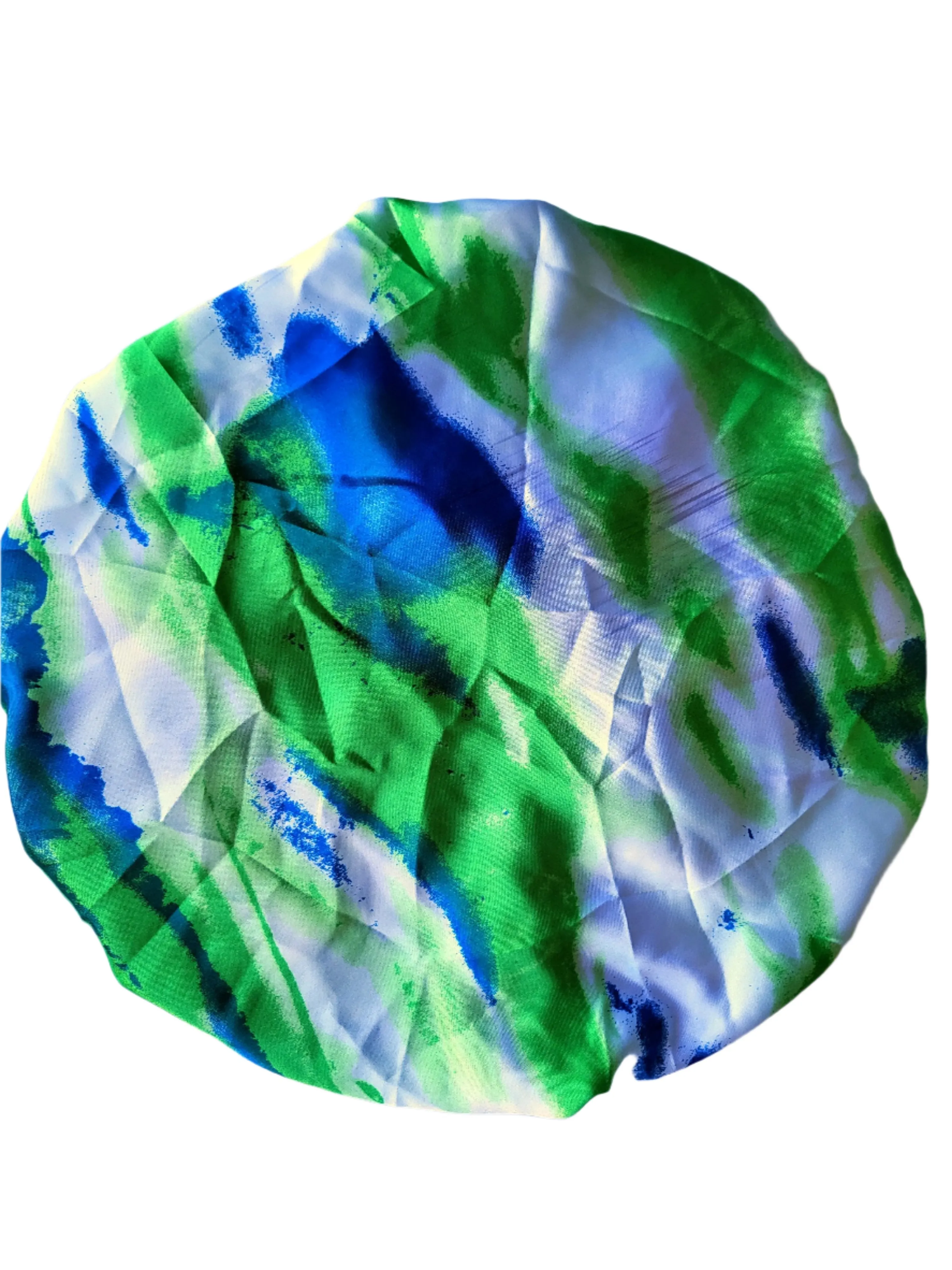 "Teal" Elastic Wide Band Jumbo Bonnet