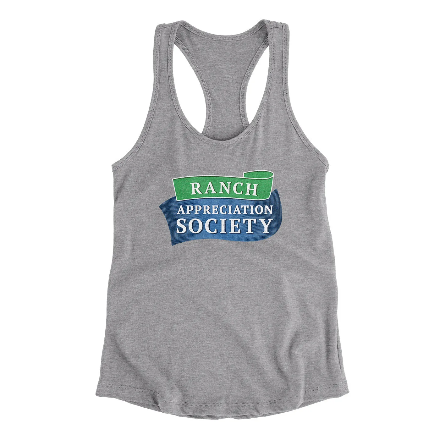 Ranch Appreciation Society Funny Women's Racerback Tank