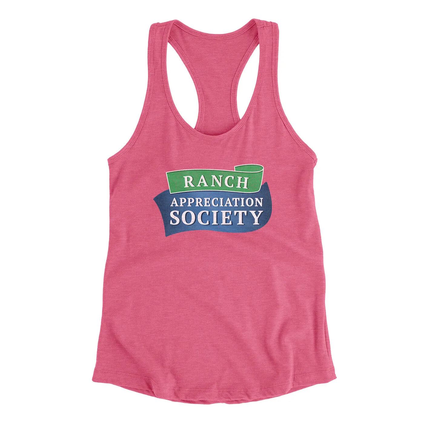 Ranch Appreciation Society Funny Women's Racerback Tank