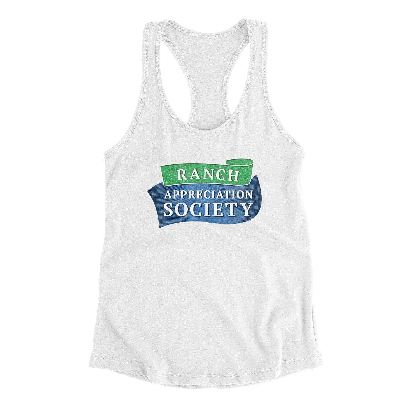 Ranch Appreciation Society Funny Women's Racerback Tank