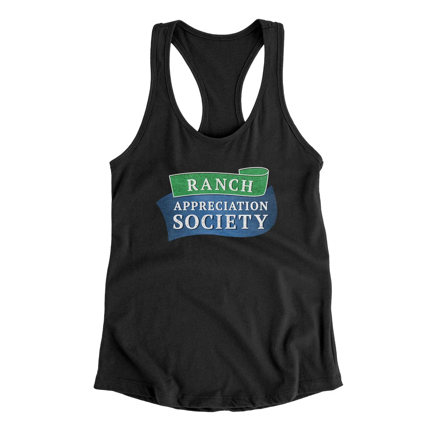 Ranch Appreciation Society Funny Women's Racerback Tank
