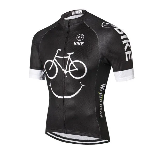 Red Cycling jersey Men's Bike jerseys Mountain road Tops summer ProTeam MTB Shirts Short sleeve Maillot  Ropa Ciclismo Racing