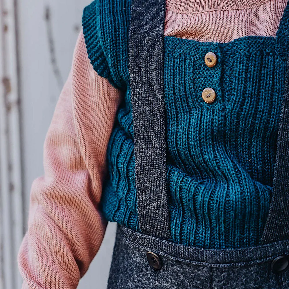 Rico Vest in Baby Alpaca (0-6y) *Returning Soon