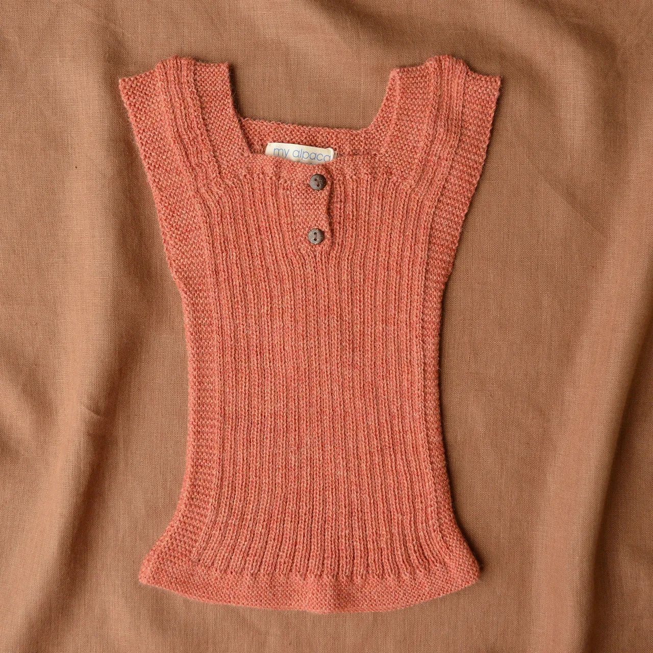 Rico Vest in Baby Alpaca (0-6y) *Returning Soon