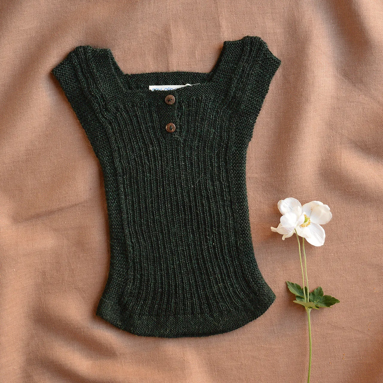 Rico Vest in Baby Alpaca (0-6y)