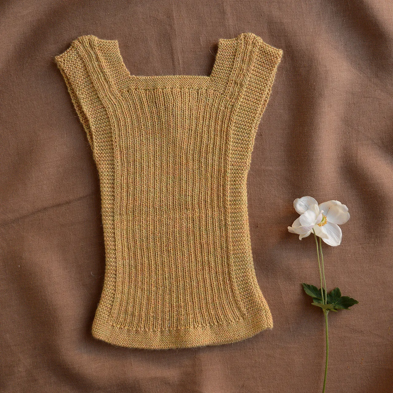 Rico Vest in Baby Alpaca (0-6y)