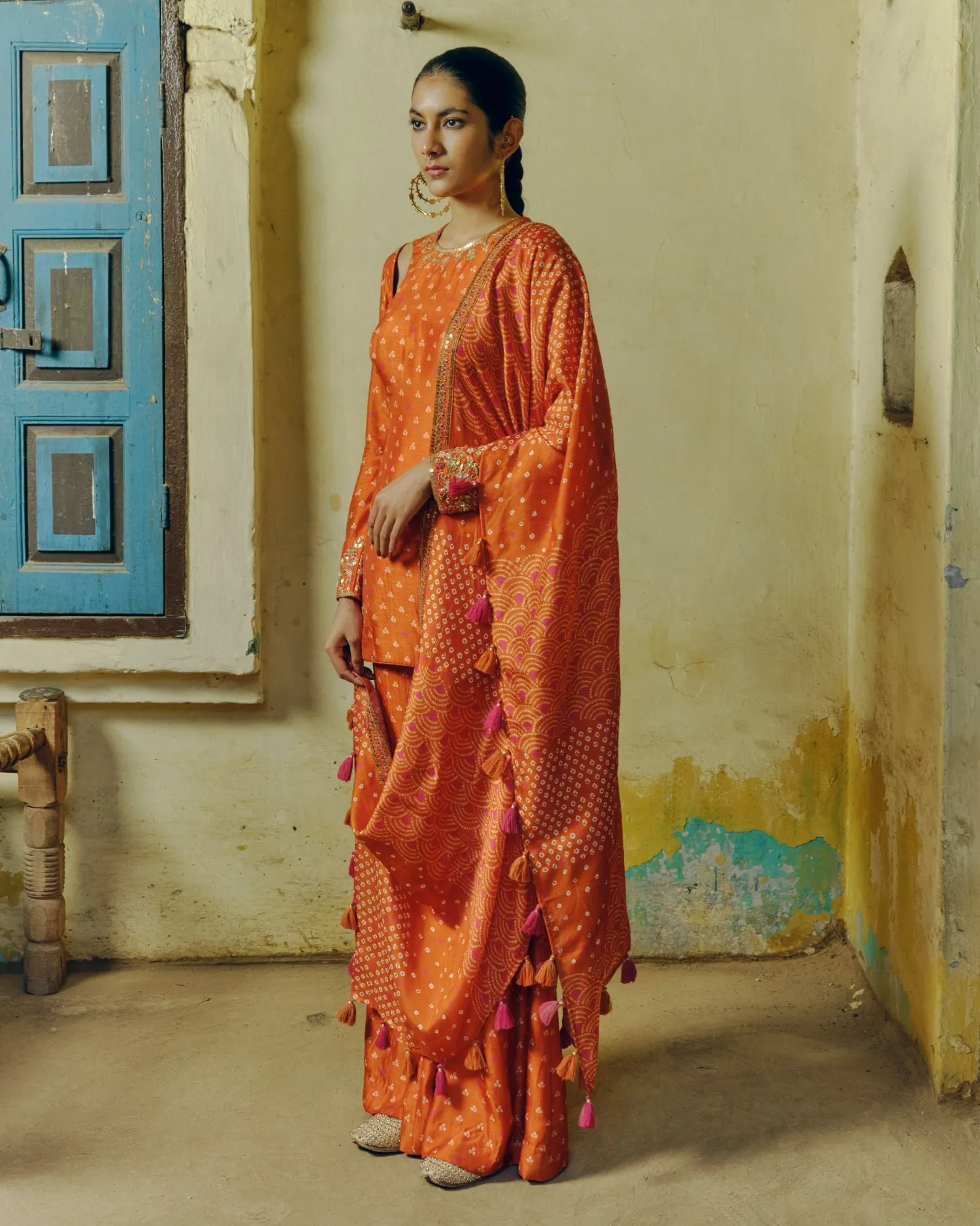 Rust tunic set