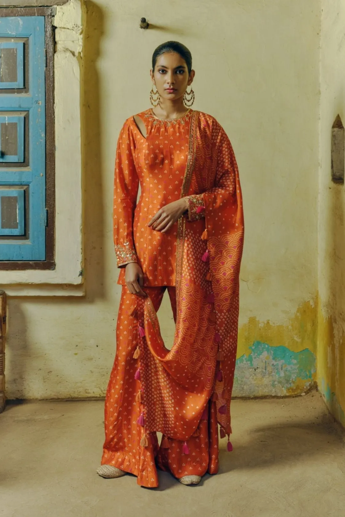 Rust tunic set