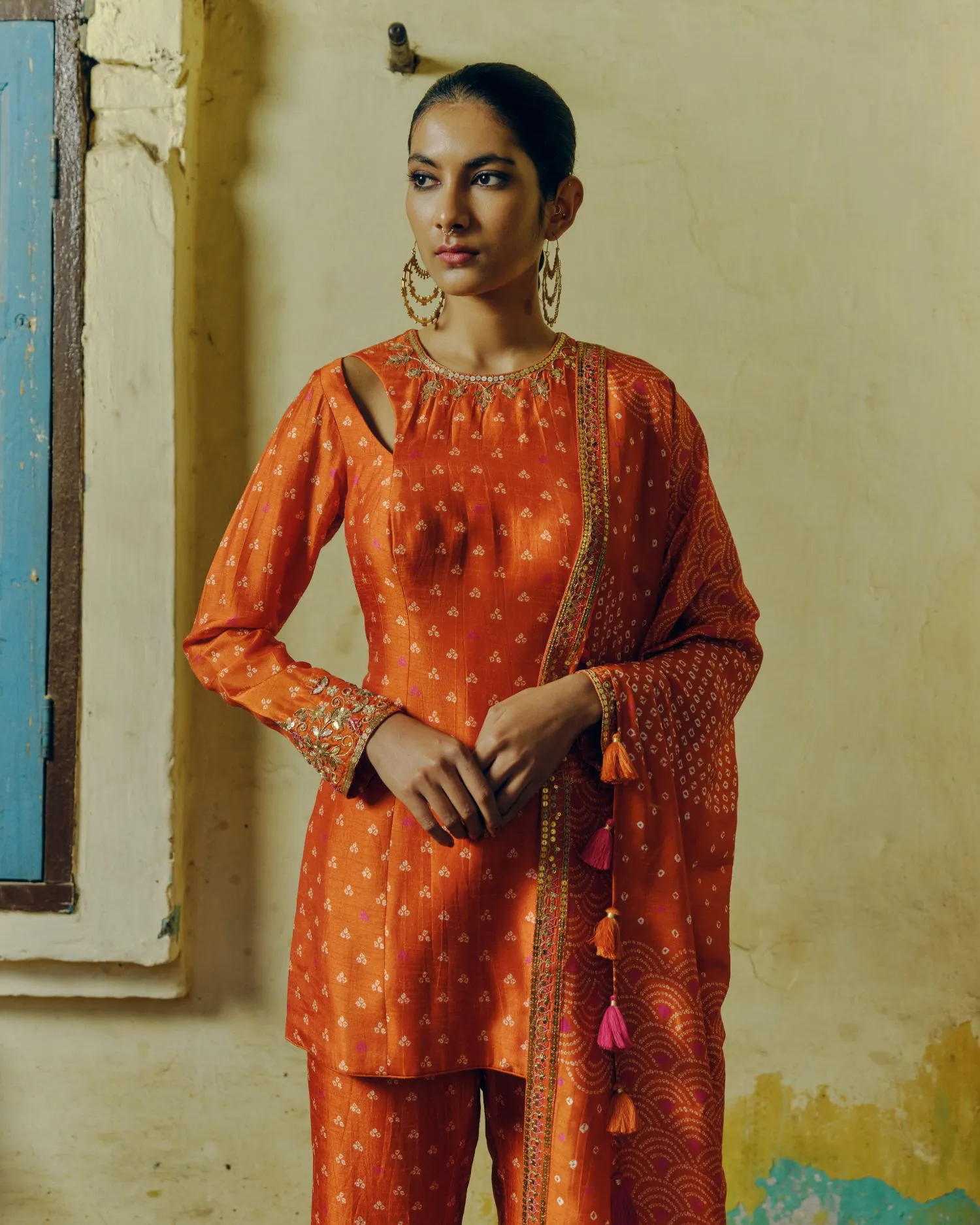 Rust tunic set