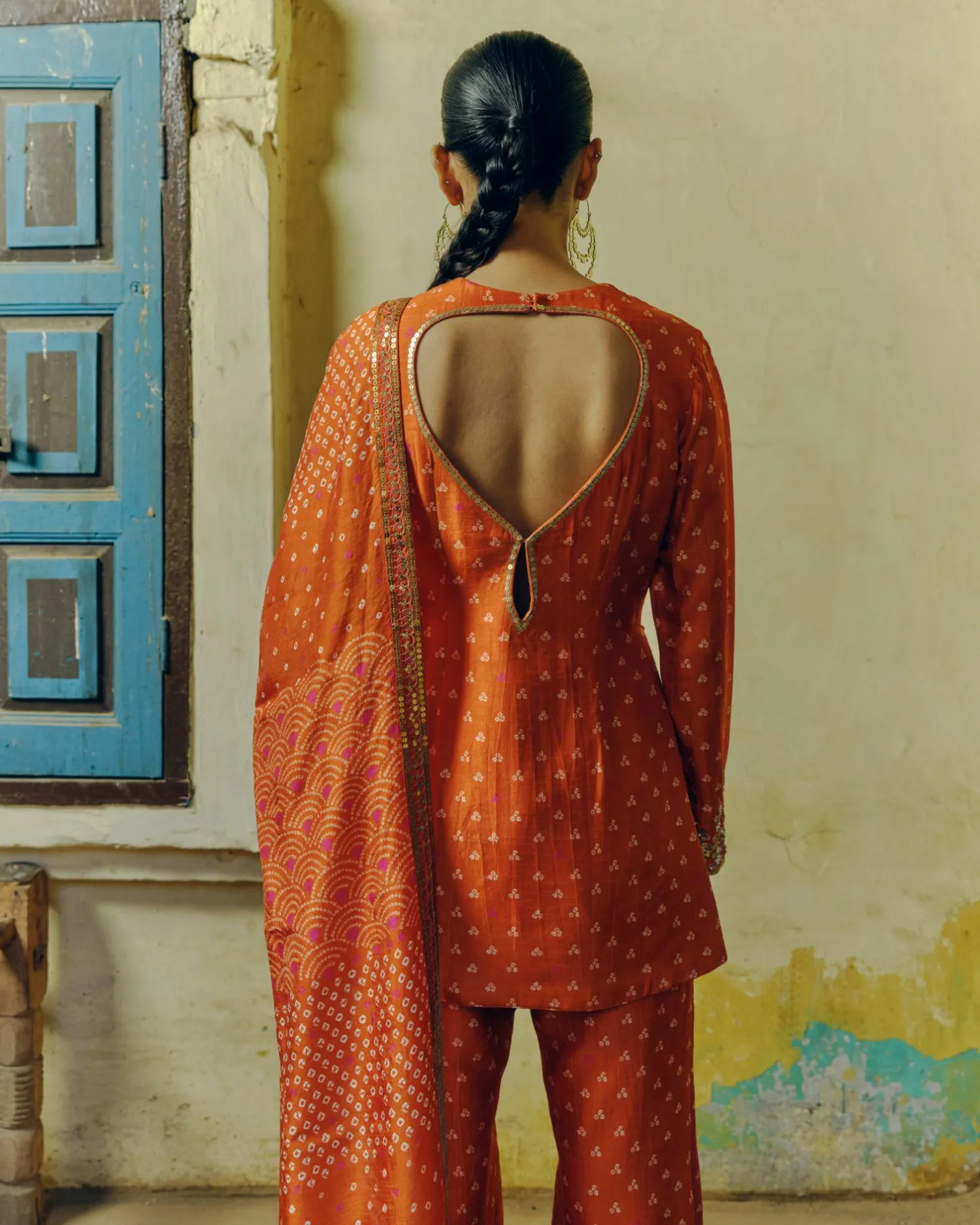 Rust tunic set