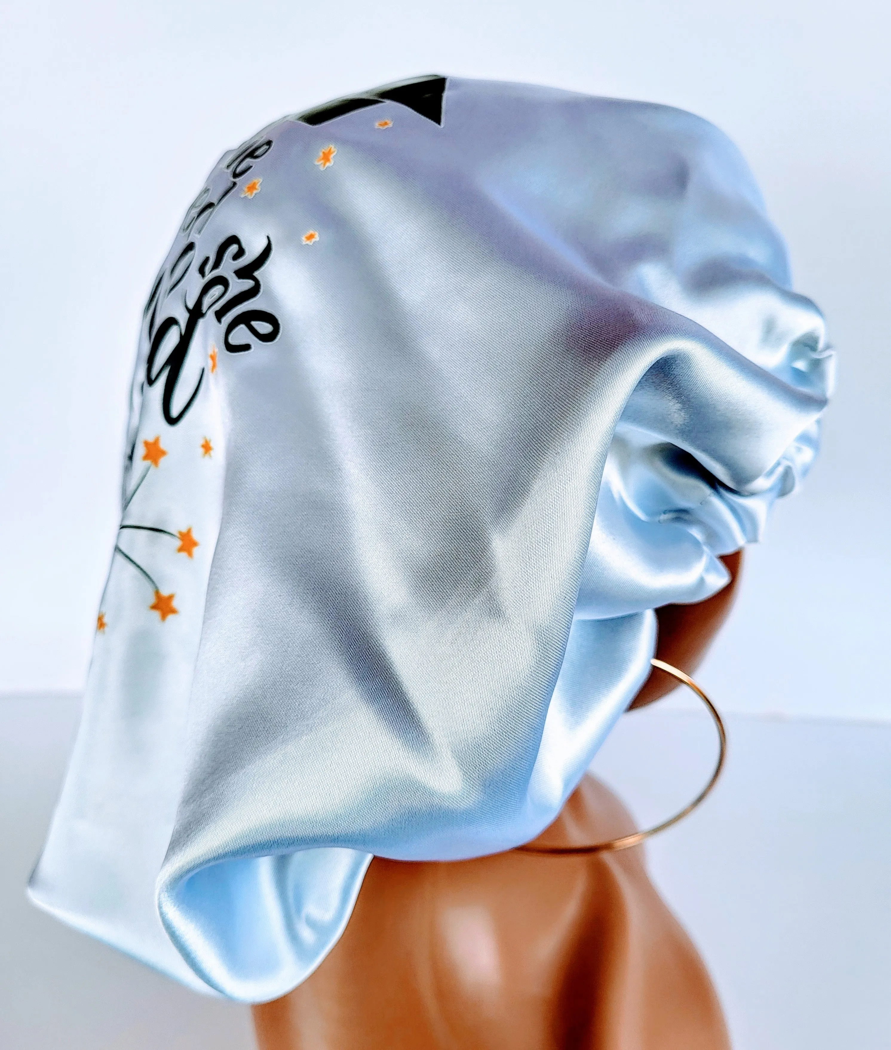 SHE'S A GRADUATE Reversible Sleeping Satin Hair Bonnet