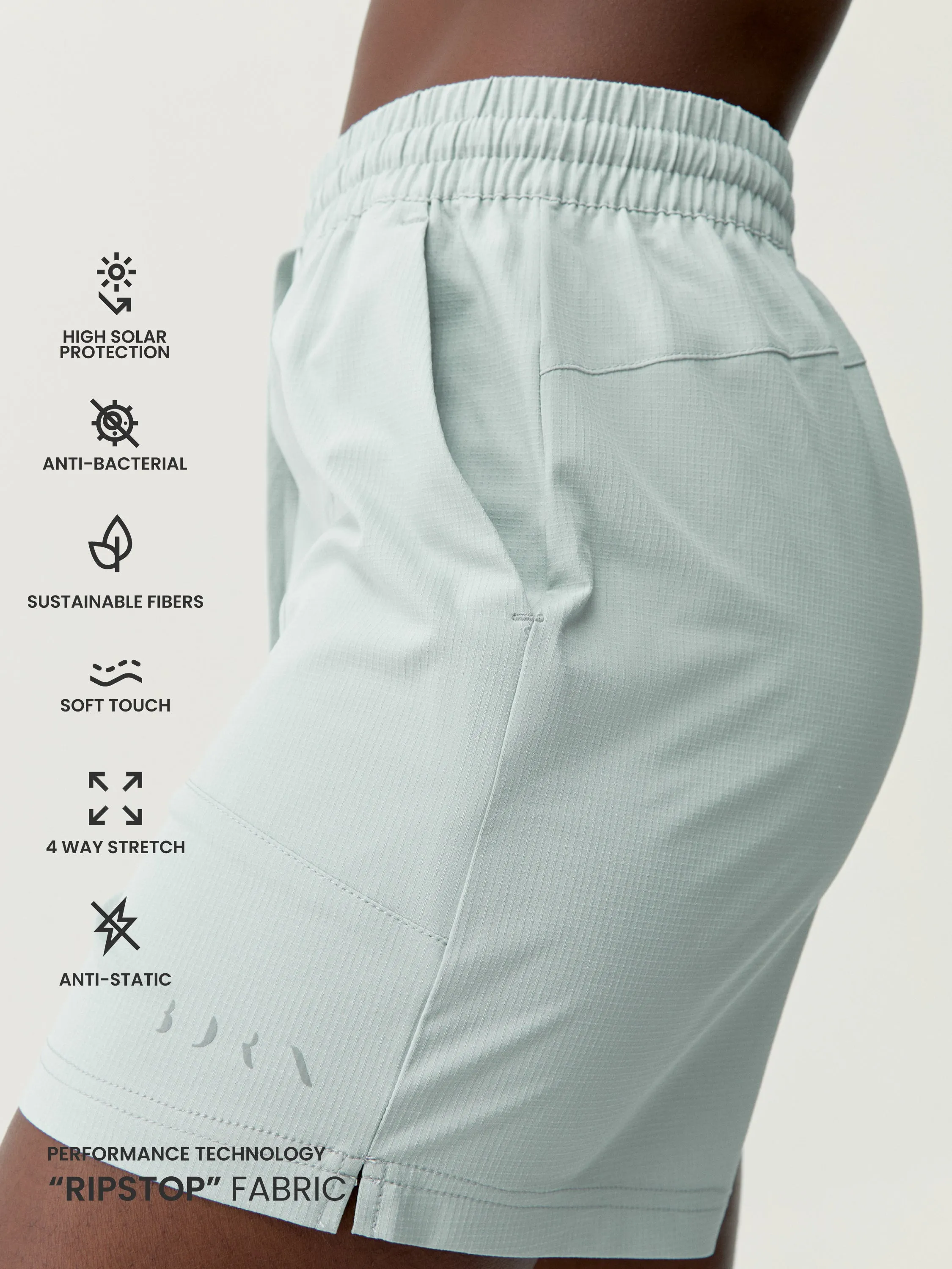 Short Lizara Grey Soft