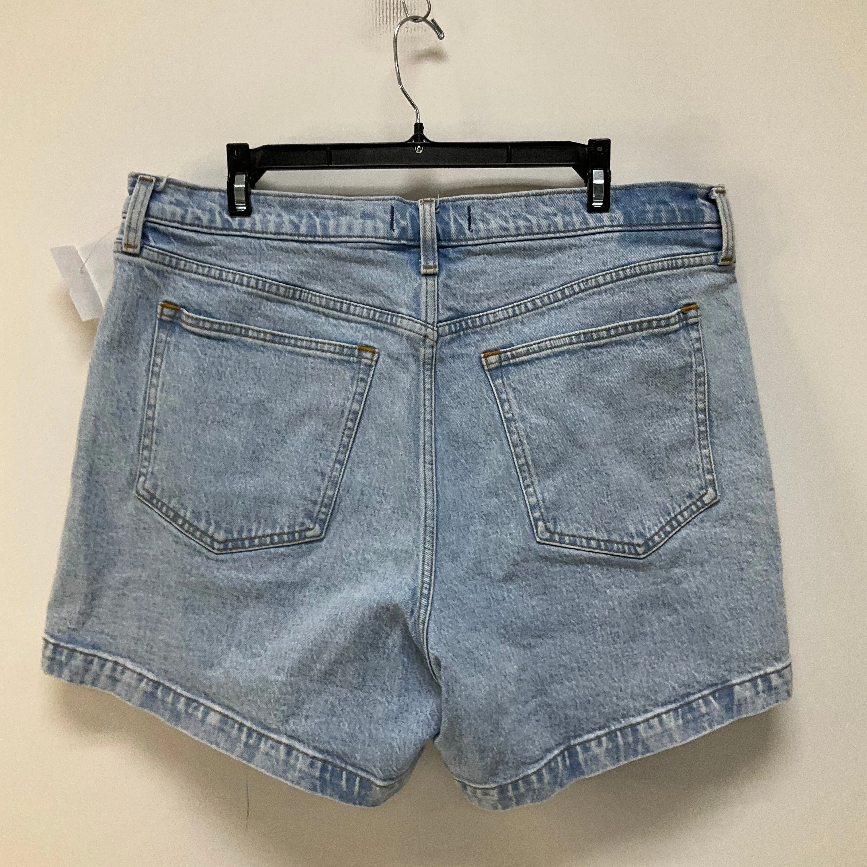 Shorts By Abercrombie And Fitch In Blue Denim, Size: 16