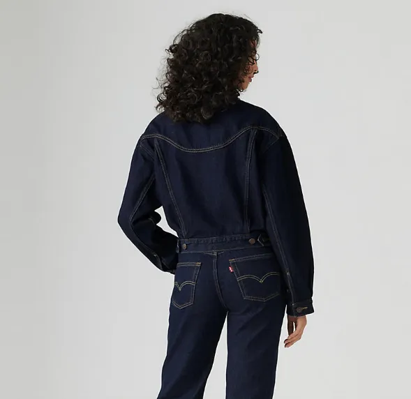 Shrunken 90s Trucker Jacket