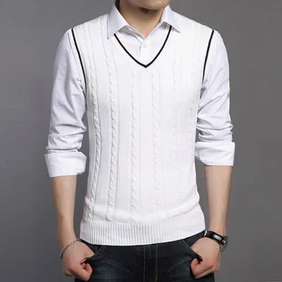 SMF Navigator V-Neck Argyle Vest