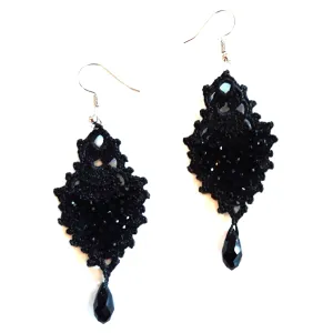 Sole Earrings - Black