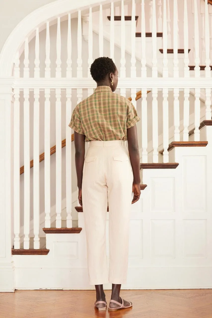 Sophia Pant in Linen Blend