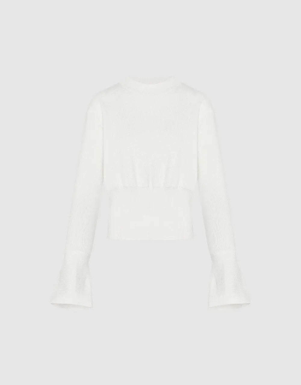 Straight Knitted T-Shirt