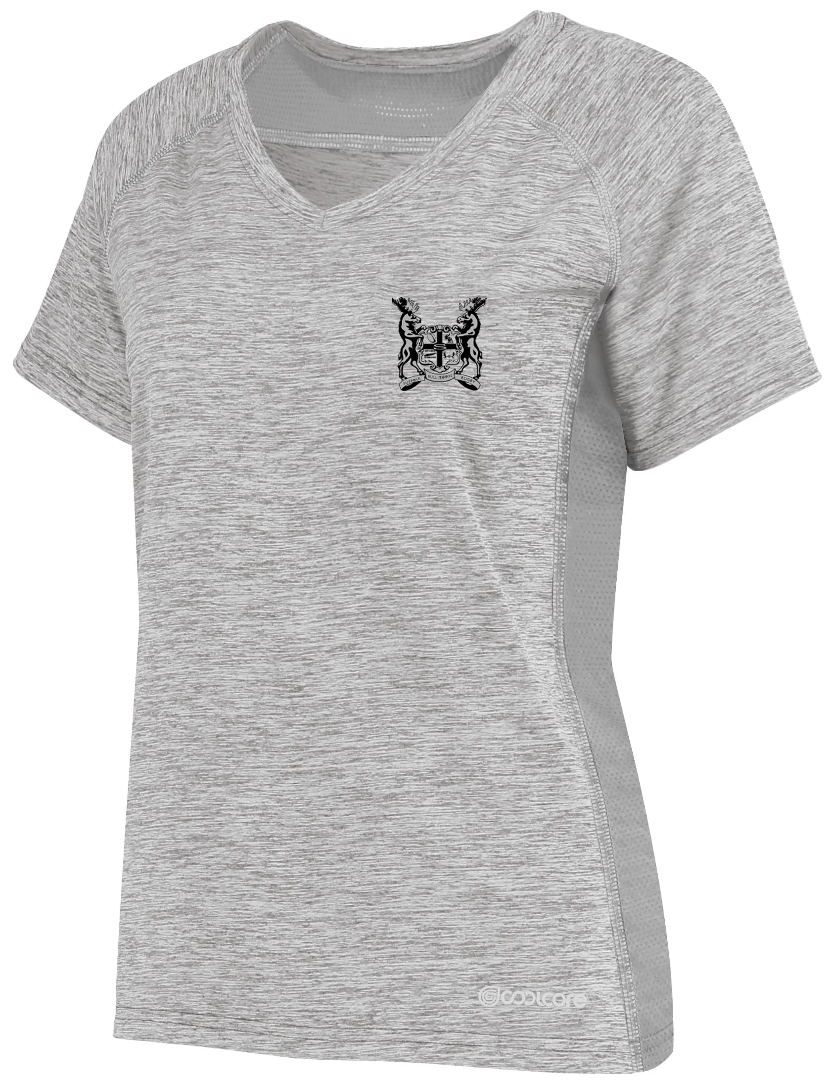 Suffolk Bull Moose Rugby Women's Electrify Coolcore Training Tee