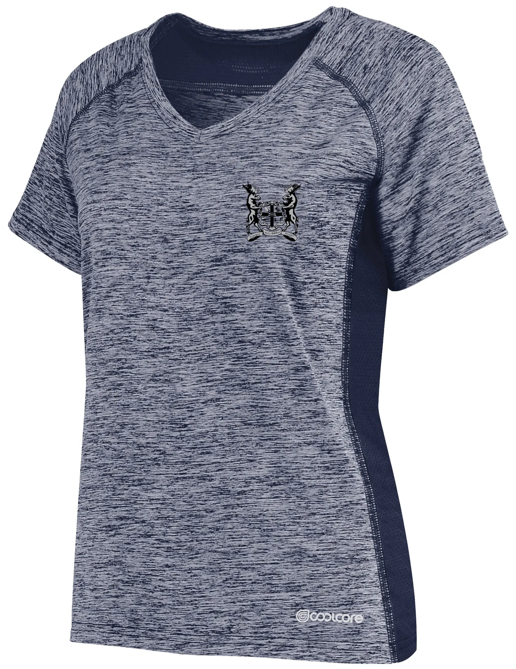 Suffolk Bull Moose Rugby Women's Electrify Coolcore Training Tee