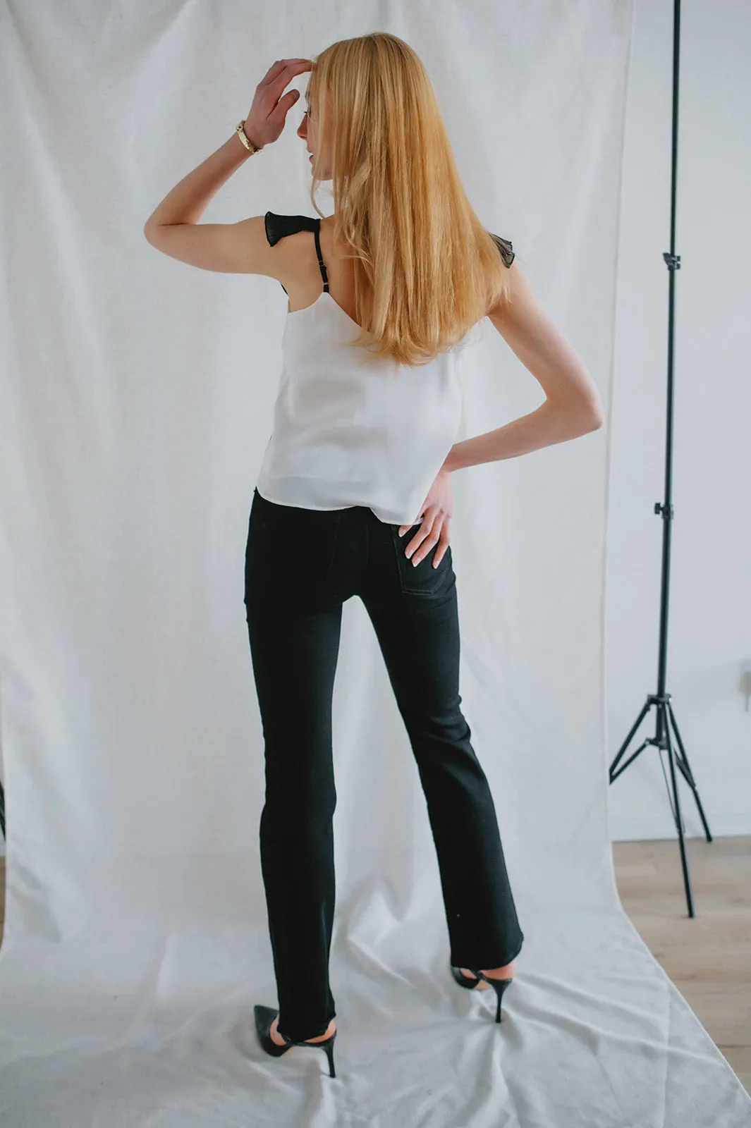 The Cover Girl Mid Rise Bootcut Denim by Daze Denim - After Party